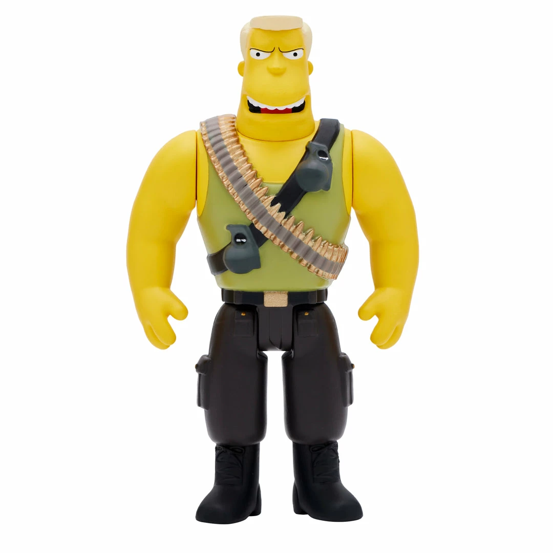 Super7 Movies & TV The Simpsons ReAction Wave 1 McBain - McBain (Commando) 4 Super7 Movies & TV The Simpsons ReAction Wave 1 McBain - McBain (Commando)