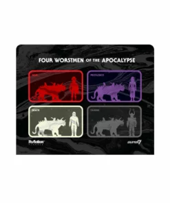 Super7 The Four Worstmen Of The Apocalypse ReAction Figure - Shedusa And Pestilence Leopard The Worst