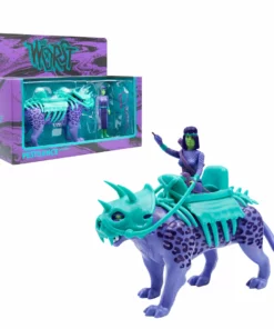 Super7 The Four Worstmen Of The Apocalypse ReAction Figure - Shedusa And Pestilence Leopard The Worst