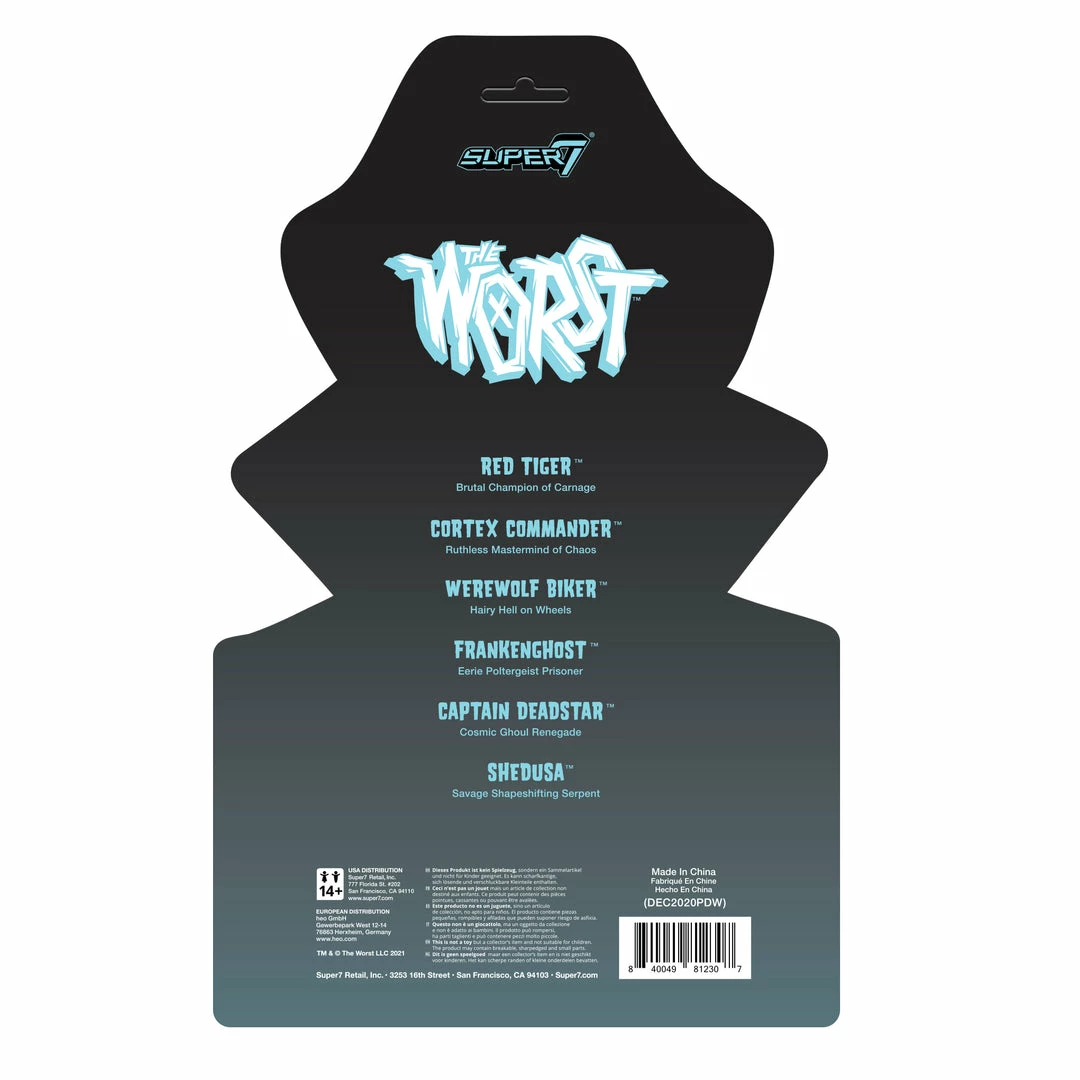 Super7 The Worst ReAction Figure - Werewolf Biker (Monster Glow) 6 Super7 The Worst ReAction Figure - Werewolf Biker (Monster Glow)