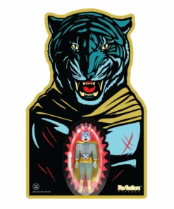 Super7 The Worst ReAction Figure - Red Tiger (Monster Glow)