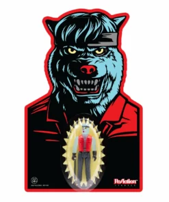 Super7 The Worst ReAction Figure - Werewolf Biker (Monster Glow)