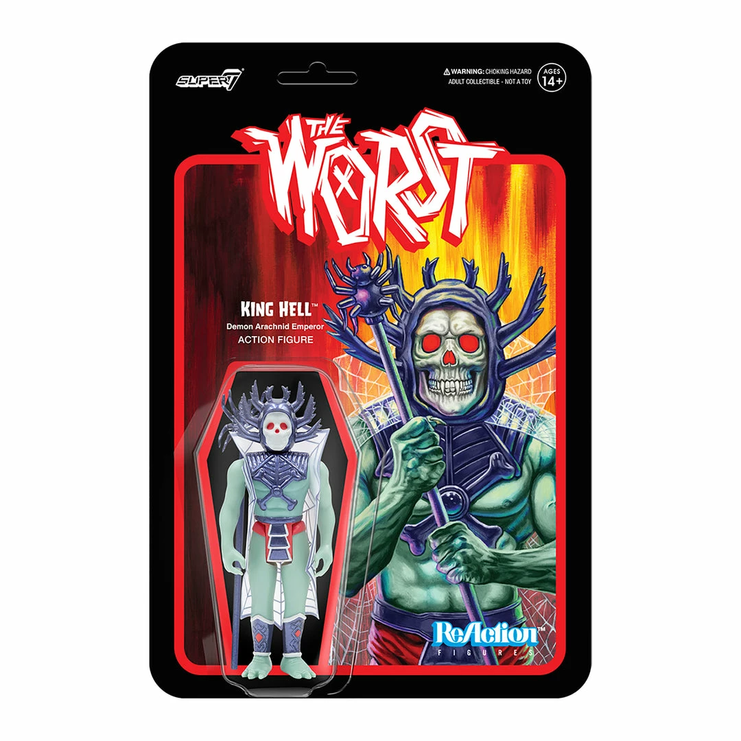Super7 The Worst ReAction Figures Wave 3 - King Hell 3 Super7 The Worst ReAction Figures Wave 3 - King Hell