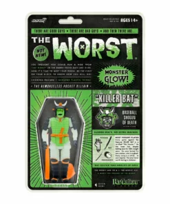 Super7 The Worst ReAction Figures Wave 3 - Killer Bat (Hell-oween Glow)
