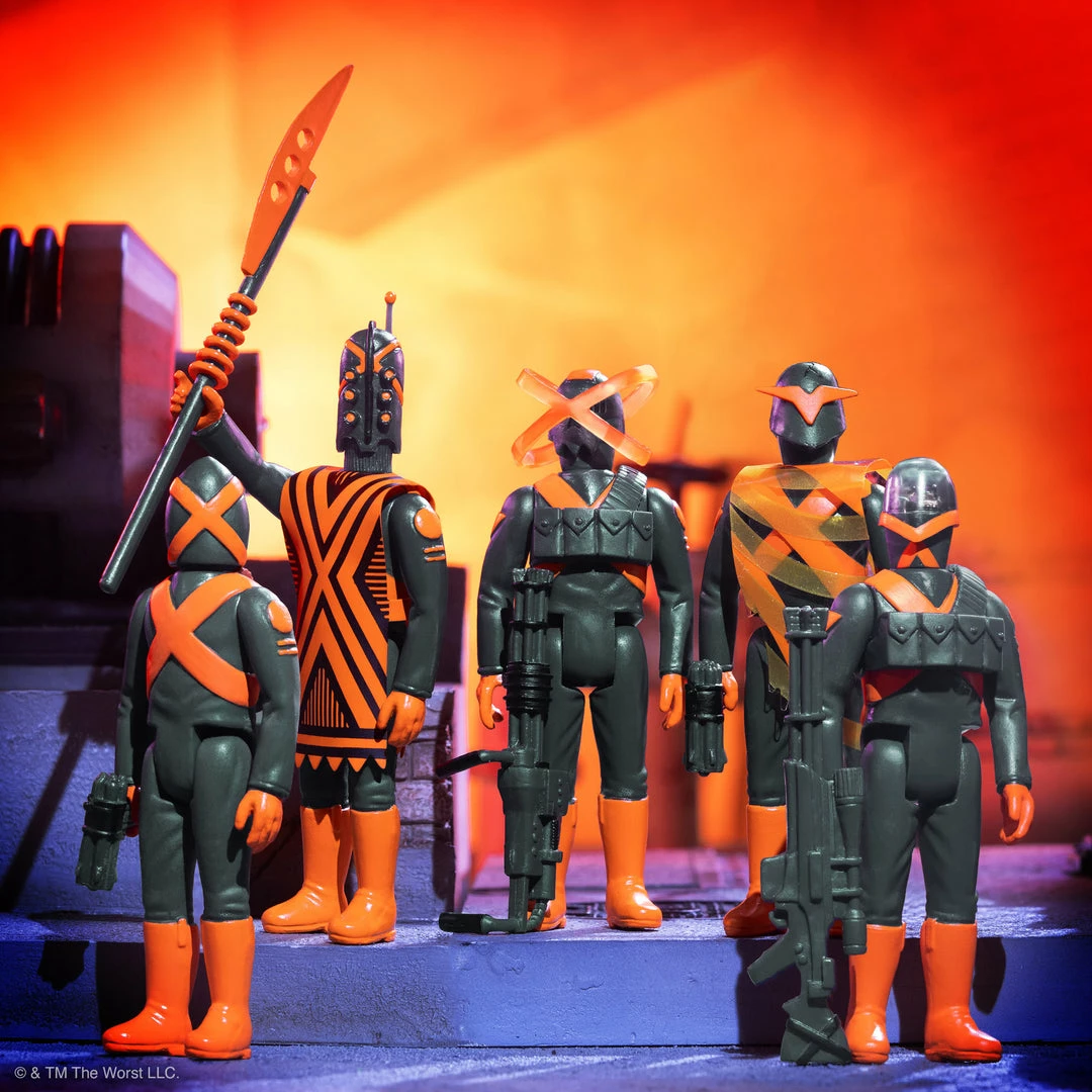 Super7 The Worst ReAction Figures Wave 3 - X-Series (Full Set) 4 Super7 The Worst ReAction Figures Wave 3 - X-Series (Full Set)