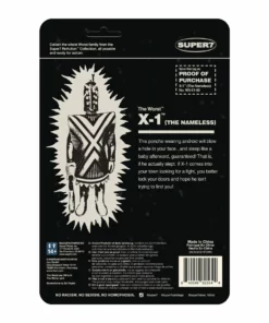 Super7 The Worst ReAction Figures Wave 3C - X-1 (REMCO Glow) SDCC 22 8 Super7 The Worst ReAction Figures Wave 3C - X-1 (REMCO Glow) SDCC 22