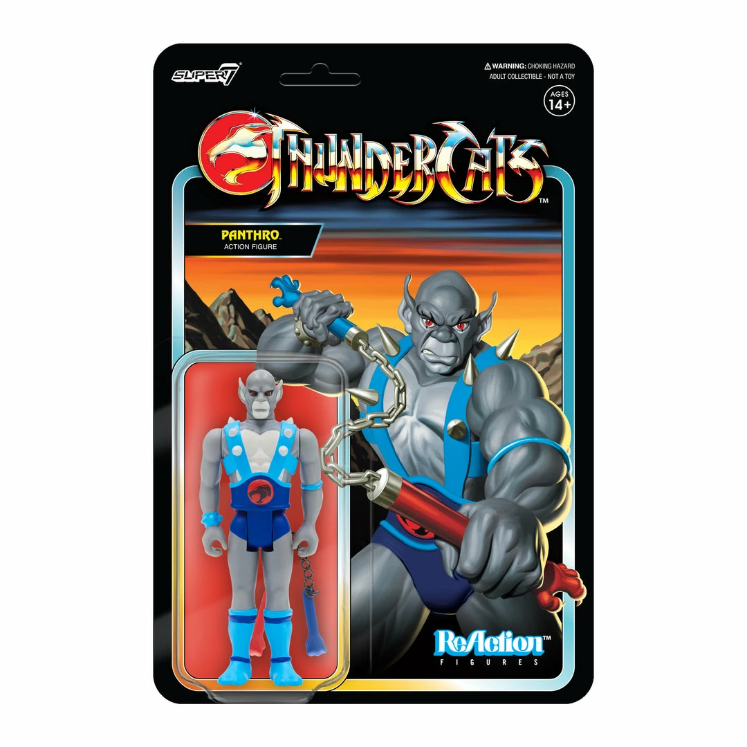 Super7 Movies & TV ThunderCats ReAction Figure - Panthro (Toy Variant)