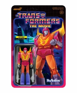 Super7 Transformers ReAction Figure Wave 4 - Hot Rod Movies & TV