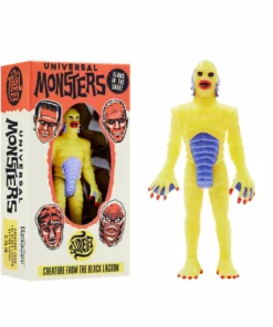 Super7 Universal Monsters ReAction Figure - Creature From The Black Lagoon (Glow-In-The-Dark Costume Colors)