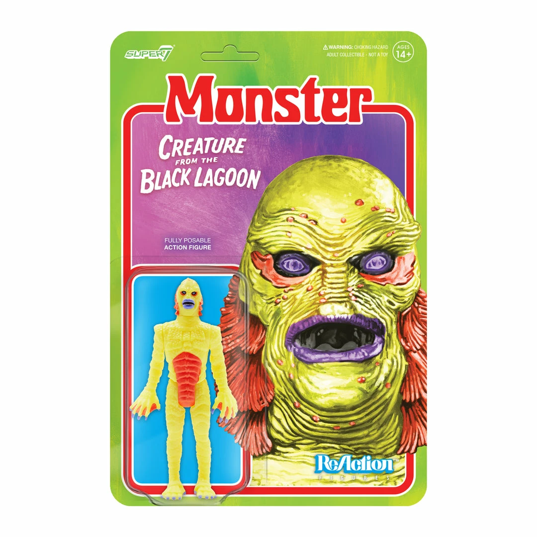 Super7 Universal Monsters ReAction Figure - Creature From The Black Lagoon (Costume Colors)