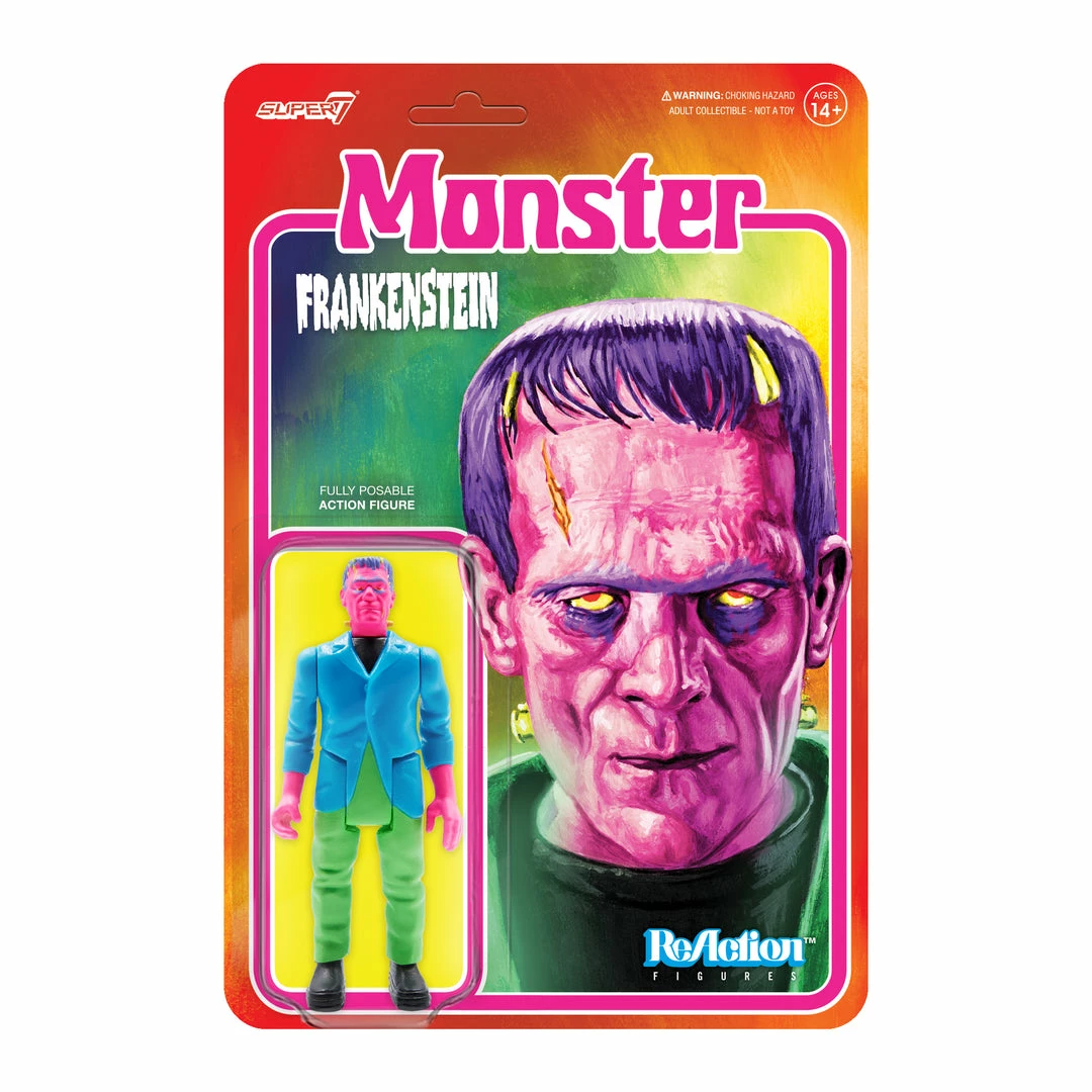 Super7 Universal Monsters ReAction Figure - Frankenstein (Costume Colors) 3 Super7 Universal Monsters ReAction Figure - Frankenstein (Costume Colors)