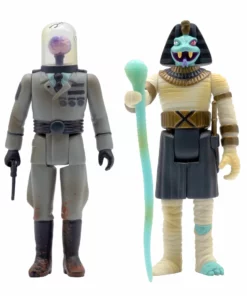 Super7 The Worst 2020 ReAction Figure 2-Pack - Snake Tut And Cortex Commander