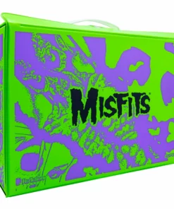 Super7 Music Misfits ReAction Figures - Carry Case With Fiend (Neon Green Purple)
