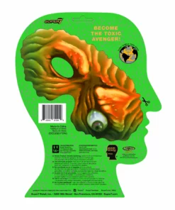 Super7 Movies & TV Toxic Avenger X Brain Dead ReAction Figure - Toxie (Glow)