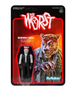 Super7 The Worst ReAction Figure - Werewolf Biker (Color 3)