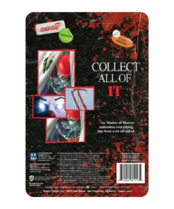 Super7 IT Reaction Figure - Pennywise (Clown) 7 Super7 IT Reaction Figure - Pennywise (Clown)