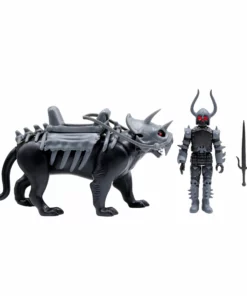 Super7 The Four Worstmen Of The Apocalypse ReAction Figure - Black Falcon And Famine Puma The Worst