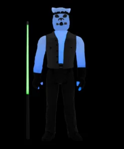 Super7 The Worst ReAction Figure - Werewolf Biker (Monster Glow)