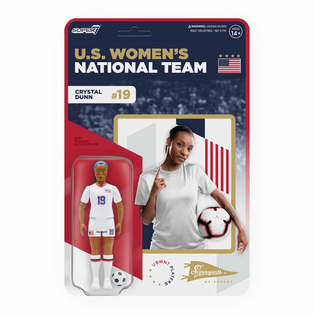Super7 USWNT Players Supersports Figure - Crystal Dunn 3 Super7 USWNT Players Supersports Figure - Crystal Dunn