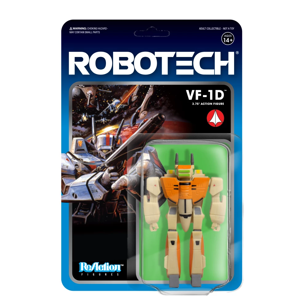 Super7 Movies & TV Robotech ReAction Figure - Valkyrie VF-1D 3 Super7 Movies & TV Robotech ReAction Figure - Valkyrie VF-1D