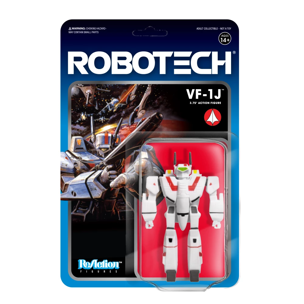 Super7 Robotech ReAction Figure - Valkyrie VF-1J Movies & TV 3 Super7 Robotech ReAction Figure - Valkyrie VF-1J Movies & TV