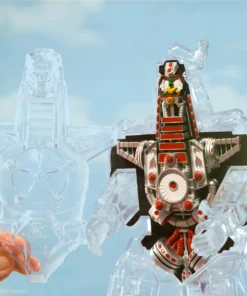 Super7 Mighty Morphin Power Rangers Super Cyborg - Dragonzord (Clear)