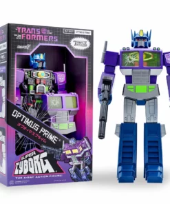 Super7 Transformers Super Cyborg - Optimus Prime﻿ (Shattered Glass Purple) Animation