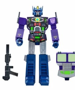 Super7 Transformers Super Cyborg - Optimus Prime﻿ (Shattered Glass Purple) Animation