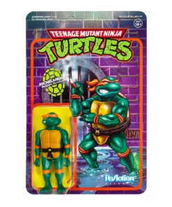 Super7 Movies & TV Teenage Mutant Ninja Turtles ReAction Figure - Michelangelo