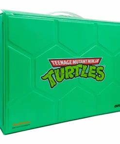 Super7 Teenage Mutant Ninja Turtles ReAction Figures - Carry Case With Michelangelo (Metallic) Movies & TV