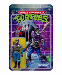 Super7 Teenage Mutant Ninja Turtles ReAction Figure Wave 3 - Damaged Foot Soldier Animation