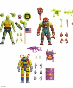 Super7 Toxic Crusaders ULTIMATES! Wave 3 - Full Set