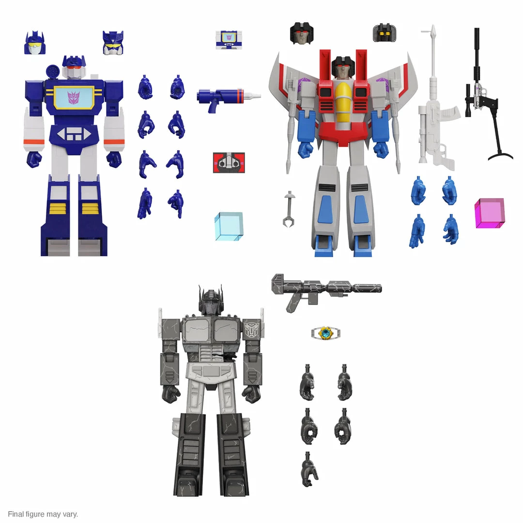 Super7 Transformers ULTIMATES! Wave 4 - Full Set 3 Super7 Transformers ULTIMATES! Wave 4 - Full Set